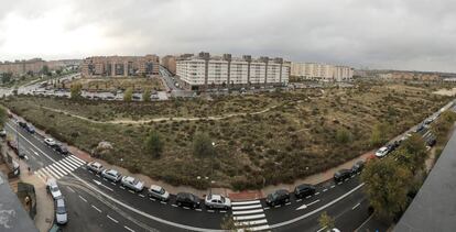 El madrileño barrio de Las Tablas, en una imagen de finales de 2015.