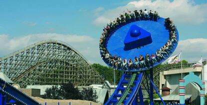 Vista del Parque de Atracciones de Madrid