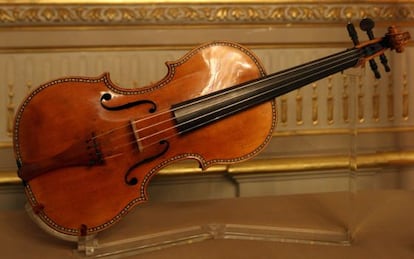 Stradivarius de la colecci&oacute;n del Palacio Real de Madrid.