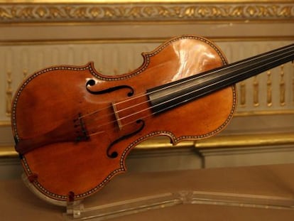 Stradivarius de la colecci&oacute;n del Palacio Real de Madrid.