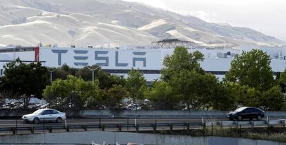 Planta de Tesla en Fremont, California.