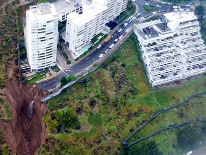 El edificio Kandinsky, ubicado en los límites de los municipios de Viña del Mar y Concón.