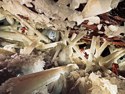 La cueva con los cristales de mayor tamaño, en México.