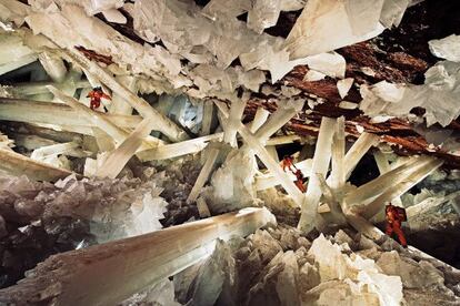 La cueva con los cristales de mayor tamaño, en México.