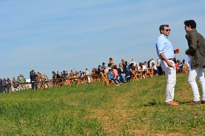 Ambiente de la competición en Palomares del Río (Sevilla) de 2020. / M. RUEDA 