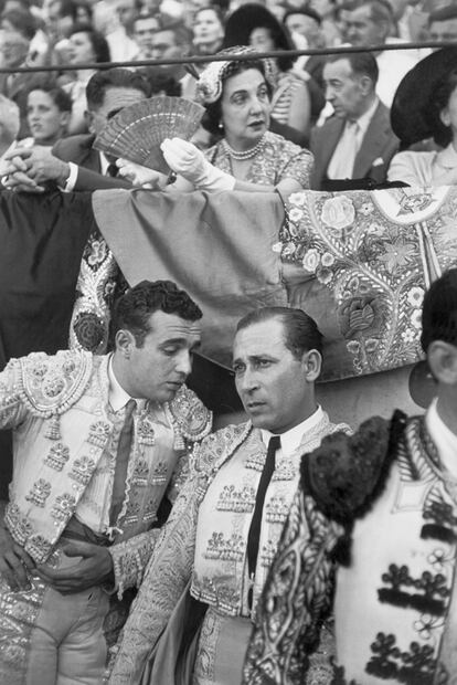 Fotografía tomada en Pamplona en 1952 (Fundation Henri Cartier-Bresson, Paris / Magnum Photos, cortesía de la Fundación Henri Cartier-Bresson).