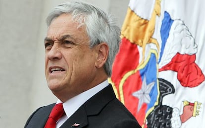 O presidente do Chile, Sebastián Piñera.