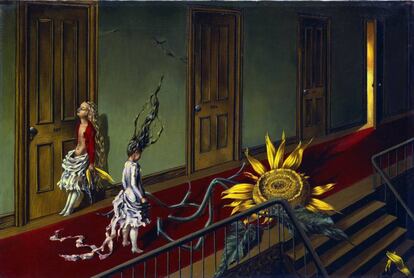 Eine Kleine Nachtmusik (1943), de Dorothea Tanning.