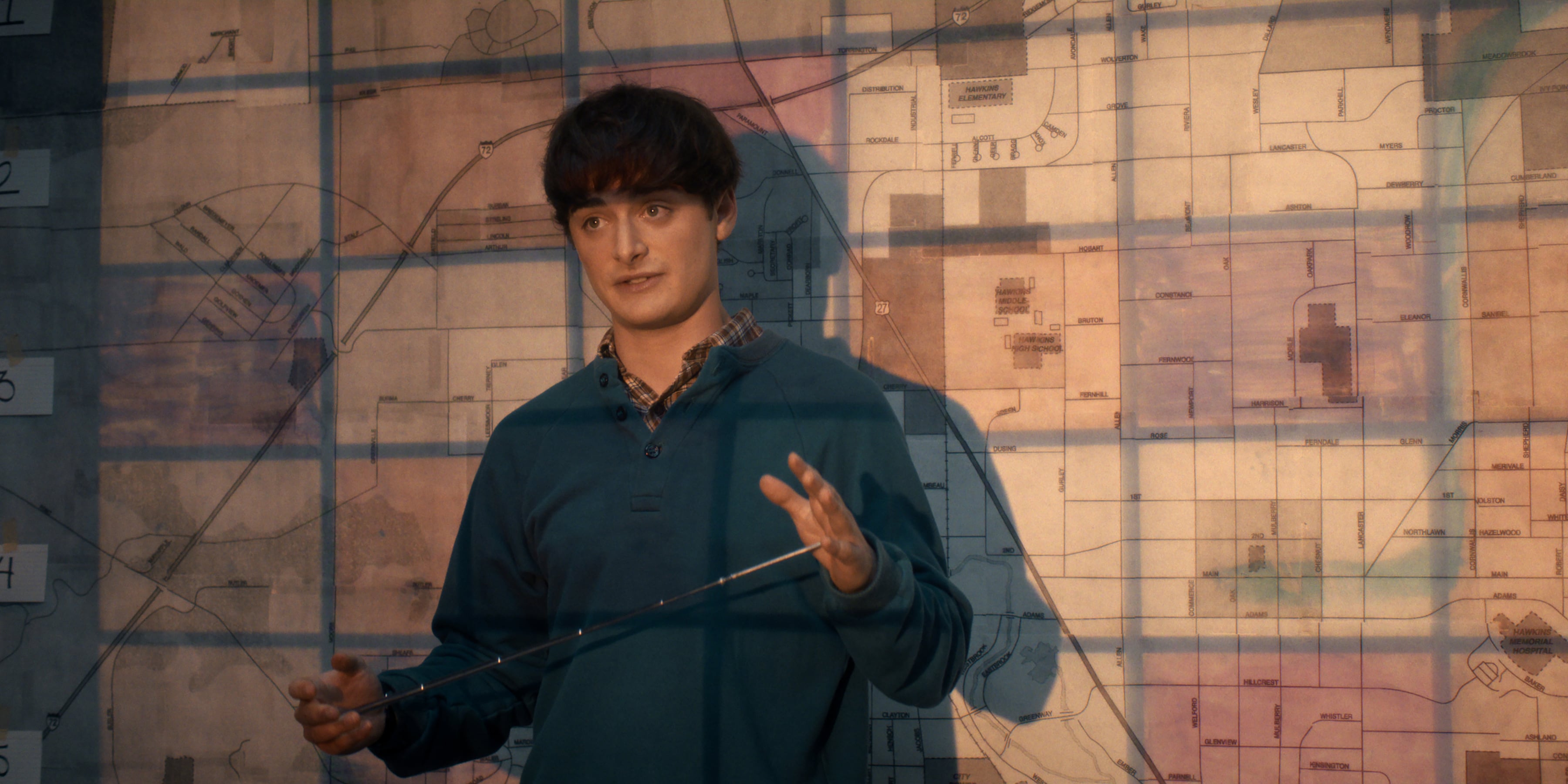 Noah Schnapp, como Will Byers en la quinta temporada de 'Stranger Things'.