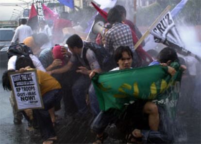 Protestas en Filipinas contra la permanencia de las tropas