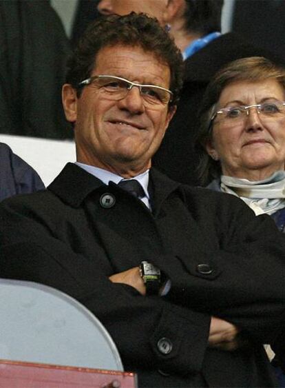 Fabio Capello, seleccionador inglés.