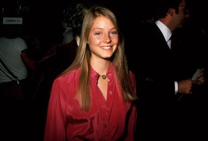 Jodie Foster en 1981, el mismo año en que John Hinckley, un hombre obsesionado con ella, disparó al entonces presidente de Estados Unidos Ronald Reagan como forma de llamar su atención, imitando elementos de la trama de 'Taxi driver'.