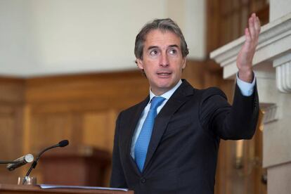 El ministro de Fomento, íñigo de la Serna