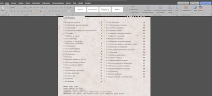 Uso de Word para editar un PDF