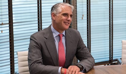 Andrea Orcel, durante su presentación como consejero delegado del Banco de Santander, el pasado septiembre.