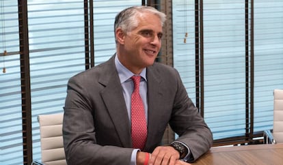 Andrea Orcel, durante su presentación como consejero delegado del Banco de Santander, el pasado septiembre. 