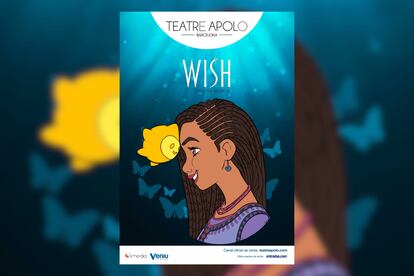 Cartel oficial de 'Wish, Tributo musical', una adaptación de la película homónima.