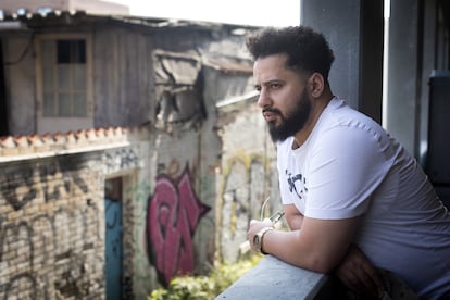 Ahmed Samsam, ciudadano danés de origen sirio condenado por yihadismo en España a pesar de que era informante encubierto de los servicios de inteligencia daneses, el 4 de septiembre de 2025 en Copenhague (Dinamarca).