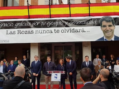 Homenaje a Ignacio Echeverría, este domingo en Las Rozas.