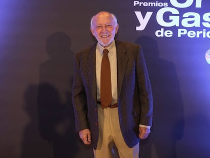 Álvaro de Luna, en los premios Ortega y Gasset de 2017.
