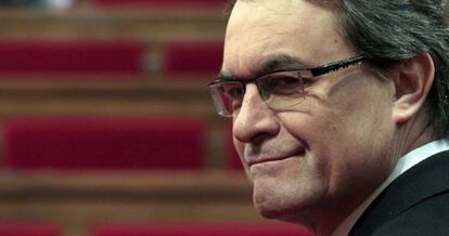 El presidente de la Generalitat, Artur Mas.