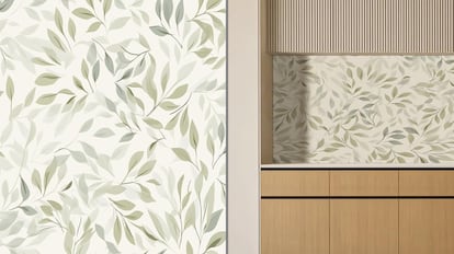 papel pintado para cocinas disponible en una treintena de patrones.