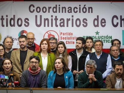 Frente Amplio, Partido Socialista y Partido Comunista tras las elecciones constituyentes