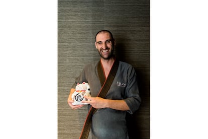 Daniel Lomana, el chef con formación de la cocina tradicional japonesa que ha abierto Kuma.