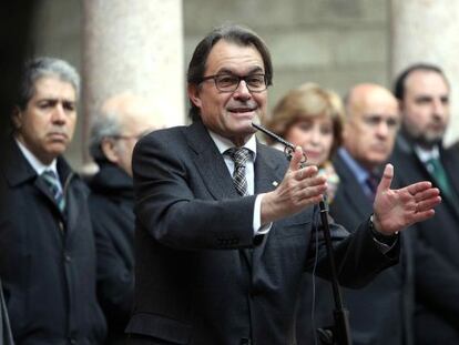 El president de la Generalitat, Artur Mas.