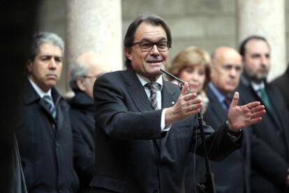 El president de la Generalitat, Artur Mas.