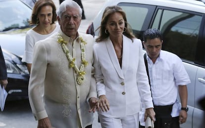 Mario Vargas Llosa e Isabel Preysler.