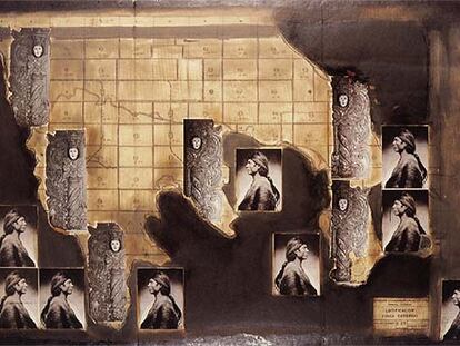'Iconos de resistencia', de la serie 'Tenguel, el tamaño del tiempo' (1998-1999), de la fotógrafa boliviana Lucía Chiriboga.