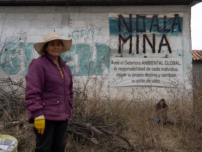 Elvia García, vecina de un pueblo cercano a Tecoltemi