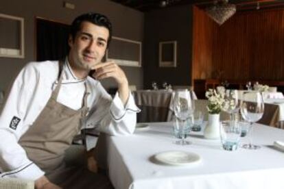 Diego Fernández, cocinero del restaurante Regueiro.