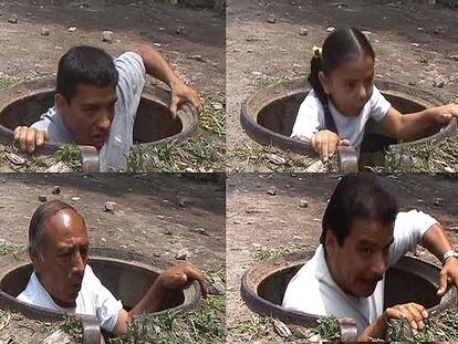 Fotogramas del vídeo <i>Lago Bolsena</i> (2005), de Yoshua Okón.