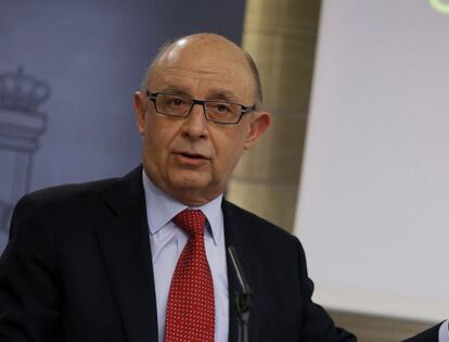 Cristobal Montoro, Ministro de Hacienda