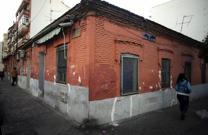 La casa que fue retrada por Capa durante la Guerra Civil, en una imagen reciente.