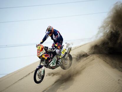 Kurt Caselli, en la pasada edición del Dakar