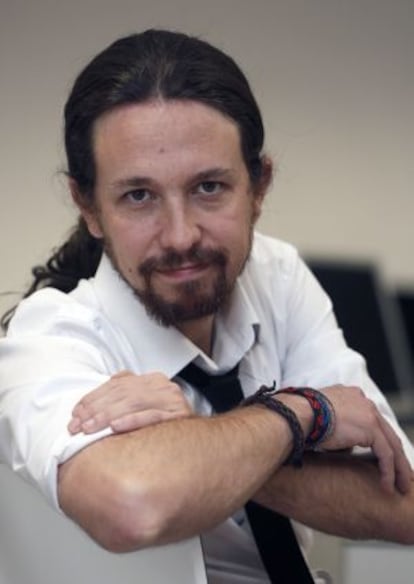 El 'número uno' de la candidatura de Podemos, Pablo Iglesias.
