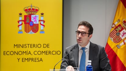 El ministro de Economía y Comercio, Carlos Cuerpo.