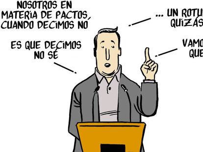 Los pactos, según Malagón