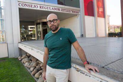 Pablo Franco, director técnico del Consejo Regulador de la Denominación de Origen Rioja, en la sede de Logroño.