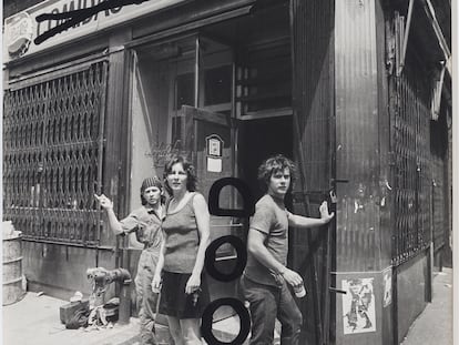 'Food' (1971), fotografía intervenida de Richard Landry y Gordon Matta-Clark.