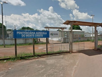 Penitenciária Agrícola do Monte Cristo, onde em 2017 33 detentos foram mortos em briga de facções