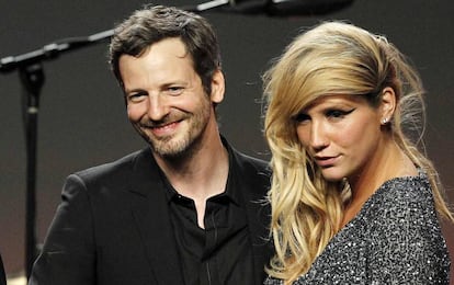 Kesha junto a Dr. Luke en 2011.