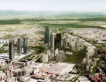 Proyección del resultado final de la Operación Chamartin