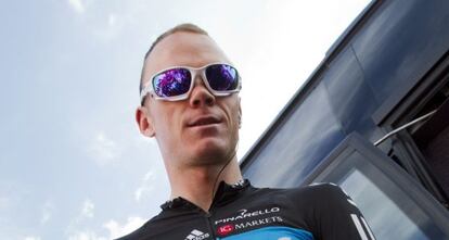 Froome, durante la Vuelta.