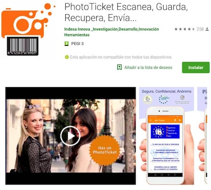 Escanea tus tickets