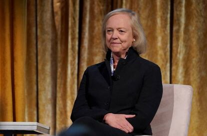 Meg Whitman, CEO de la empresa Quibi, en un foro en Nueva York en 2019.