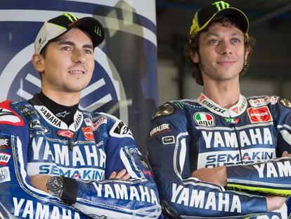 Rugen las motos en el Gran Premio de España, en el circuito de Jerez